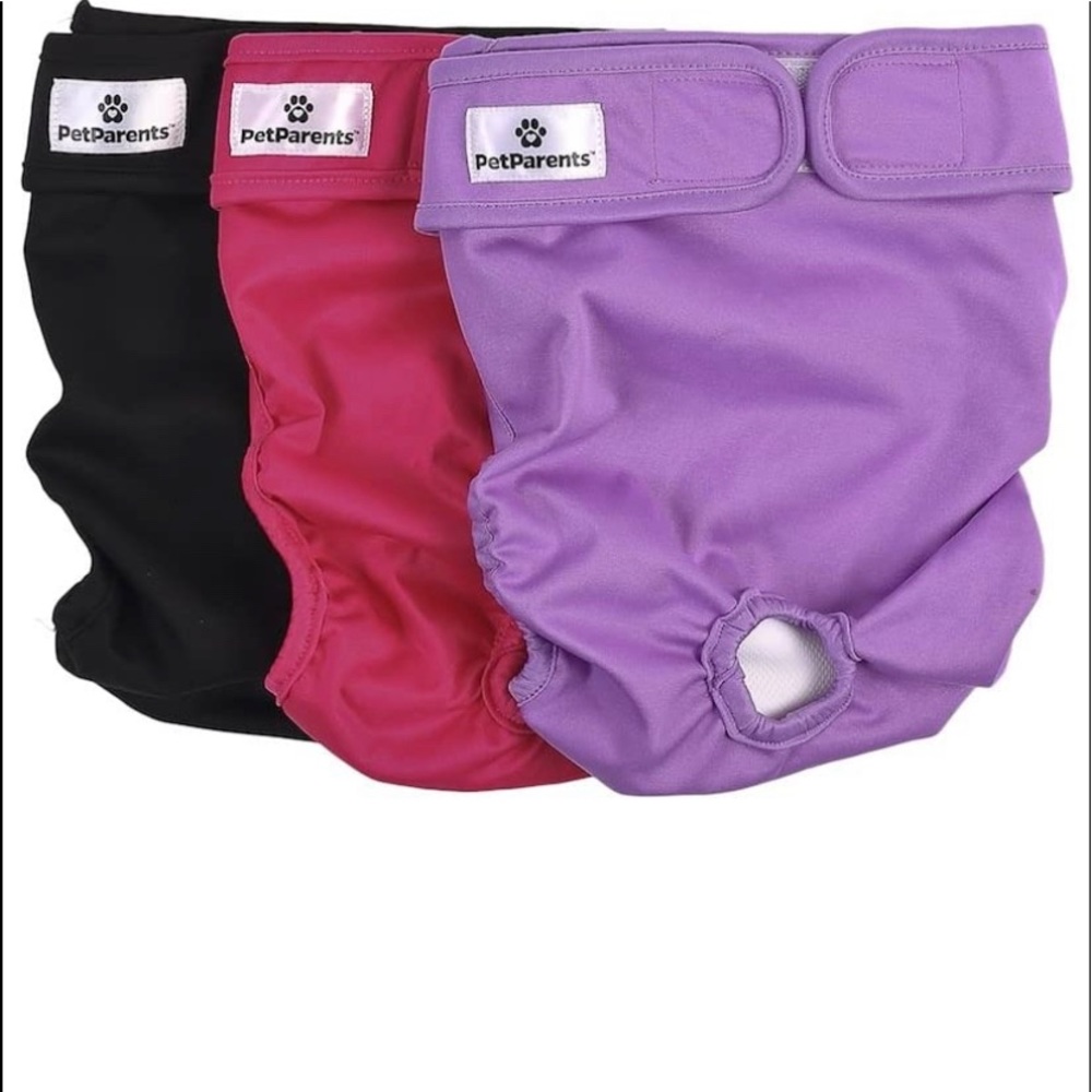 Pet Parents Washable Dog Diapers (3pack)